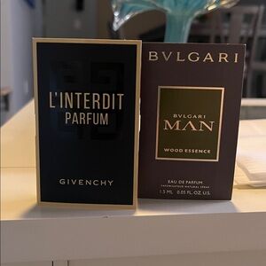 Givenchy & Blvgari Man Travel Sprays